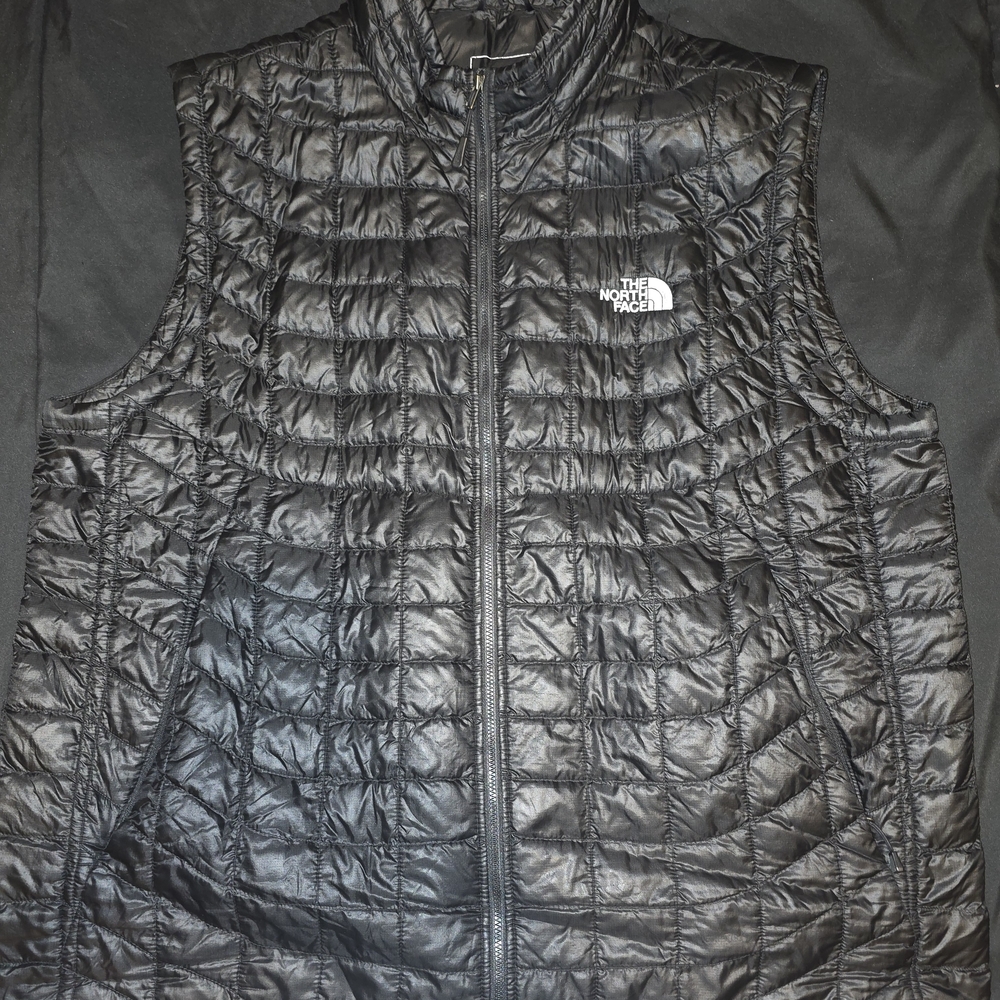 The North Face Black Quilted Thermoball Vest